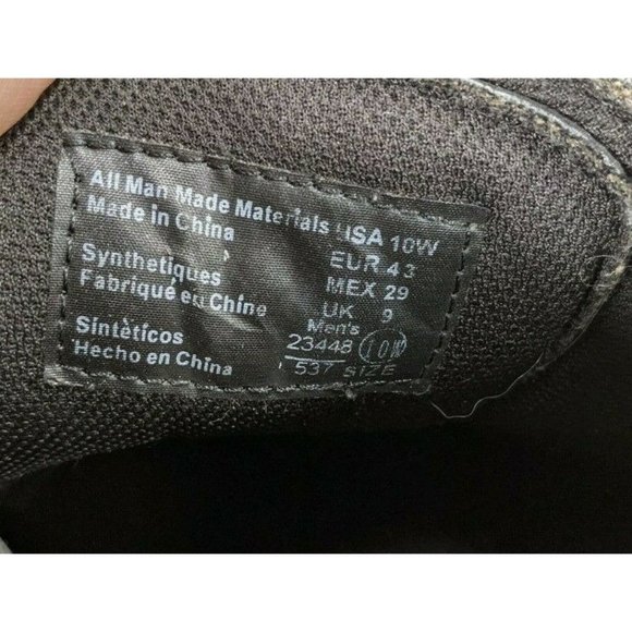 Men’s State Street SafeTStep Oil & Slip Resistant Black Work Shoes Boots Size 10 - Picture 8 of 11